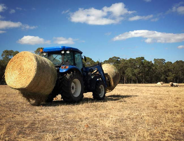 No height adjustment needed for the 3PL HaySpin Bale Spinner