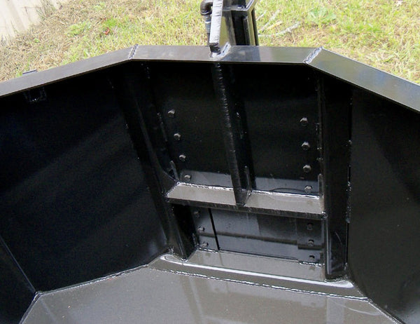 Hydraulic door - operational from your Skid Steer cab