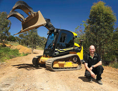 Optional Heavy Duty Grapple available from Himac
