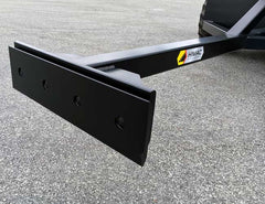 Under Conveyor Belt Scraper with replaceable bolt-on edge