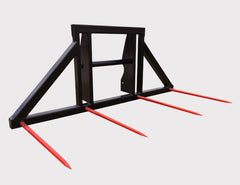 Double Round Bale Forks - Telehandler attachments from Himac