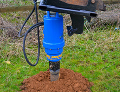 Himac Post Hole Diggers for Telehandlers and Ag Loaders