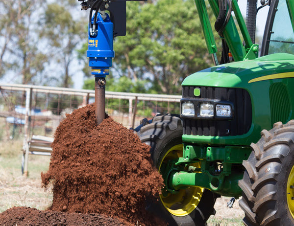 Post Hole Borers designed for Tractor Loaders